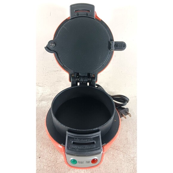 Hamilton Beach Breakfast Sandwich Maker | Model# 25476 Pink Salmon Color - Picture 2 of 5